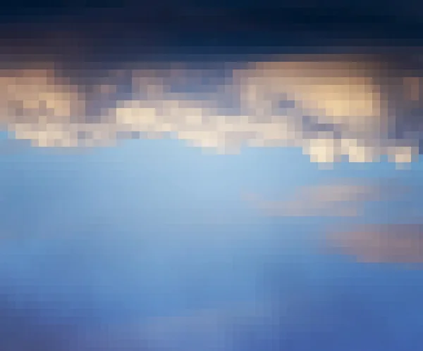 Pixel cielo sfondo — Foto Stock