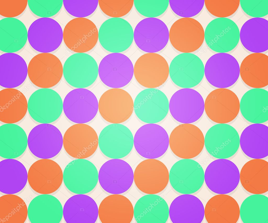 Hipster Dots Background