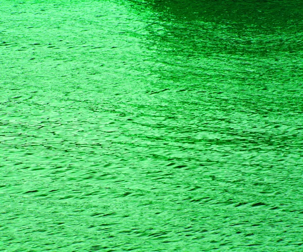 Eau verte Surface Mer toile de fond — Photo