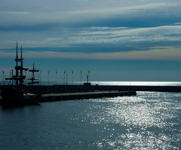 Harbour at Night — Stock Photo, Image