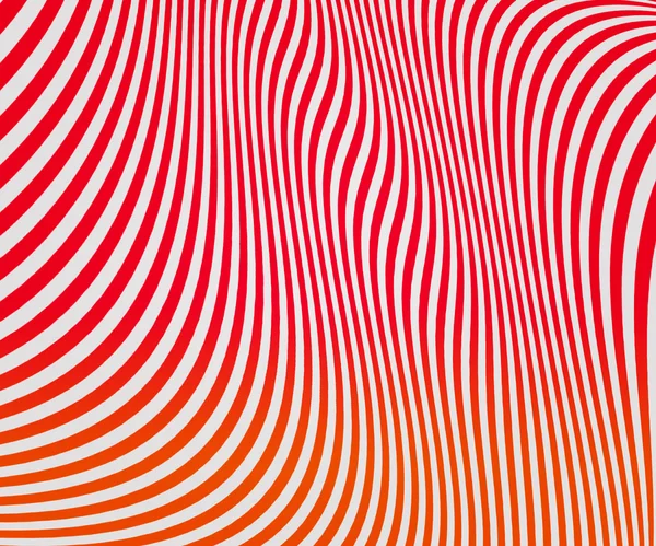 Red Wavy Stripes Texture — Stock Photo, Image