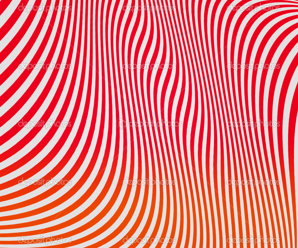 Red Wavy Stripes Texture