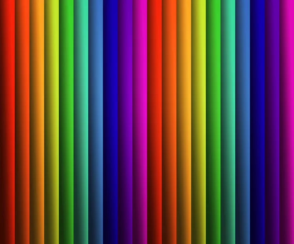 虹色の縞模様 — ストック写真