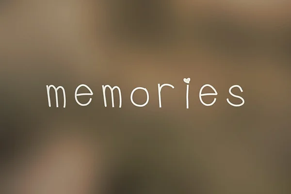 Hatıralar — Stok fotoğraf