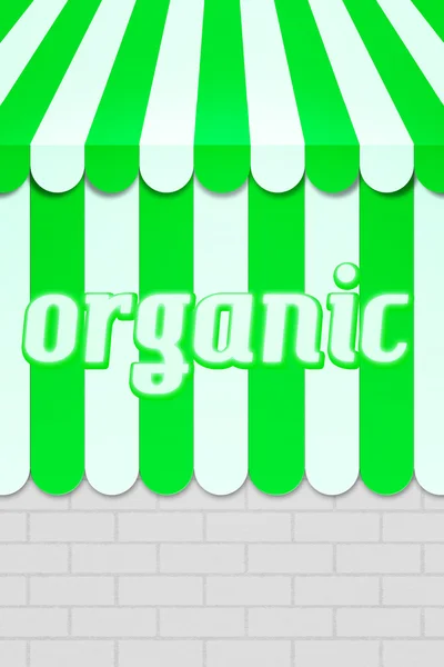 Organic Awning — Stock Photo, Image