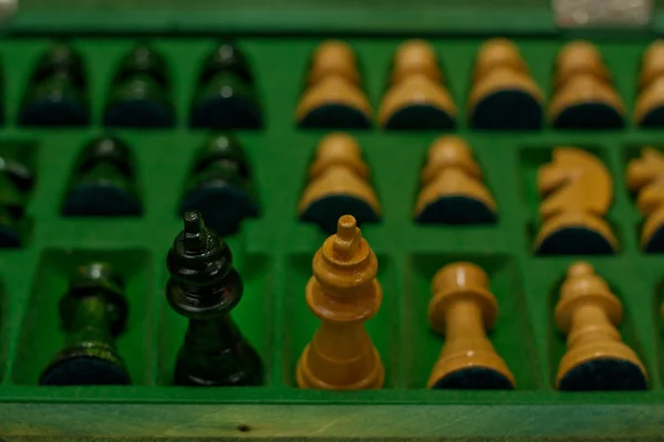 Chess Checkers — Stock Photo, Image