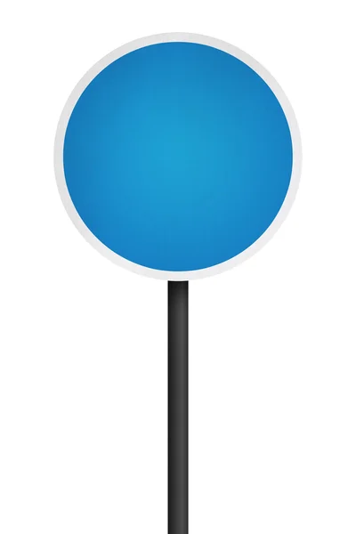 Blue Traffic Sign — Stock Photo, Image