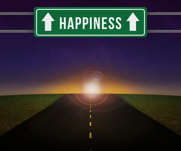 Happieness Sign — Stock Photo, Image