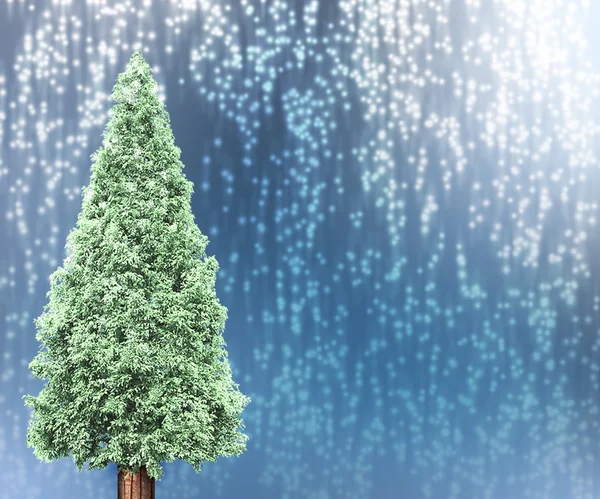 Blue Christmas Backdrop — Stock Photo, Image