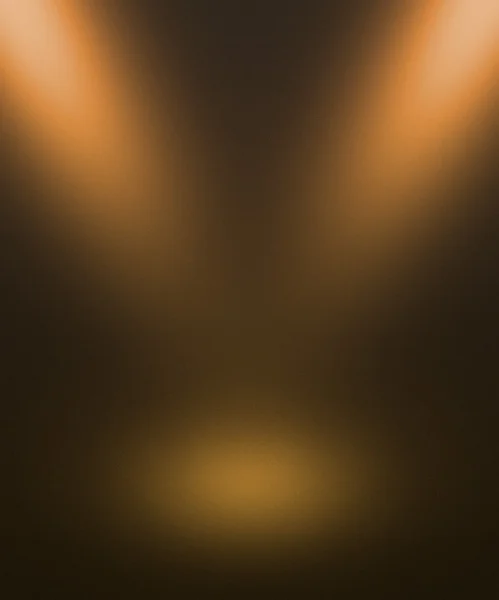 黄色い空スポット ライト インテリア背景 — ストック写真