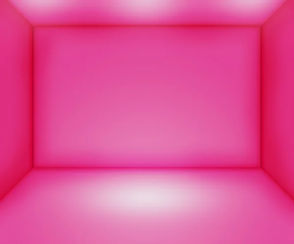 Pink Empty Room Backdrop — Stock Photo, Image