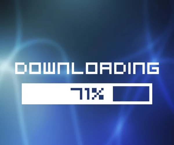 Downloading Screen — Stock Photo, Image