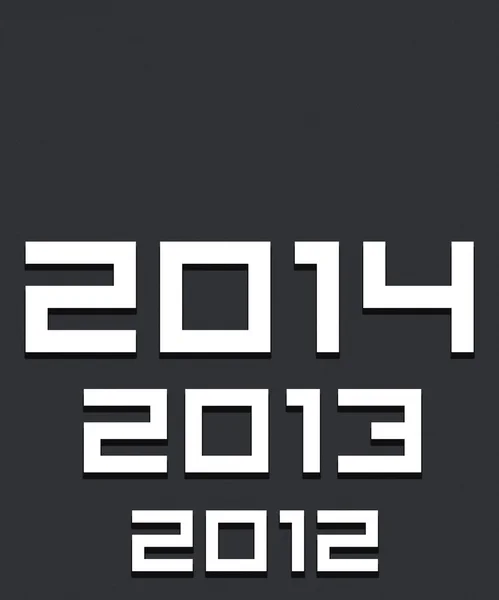 Hintergrund für das neue Jahr 2014 — Stockfoto
