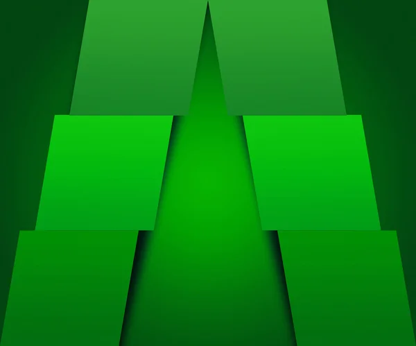 Gröna enkla former bakgrund — Stockfoto