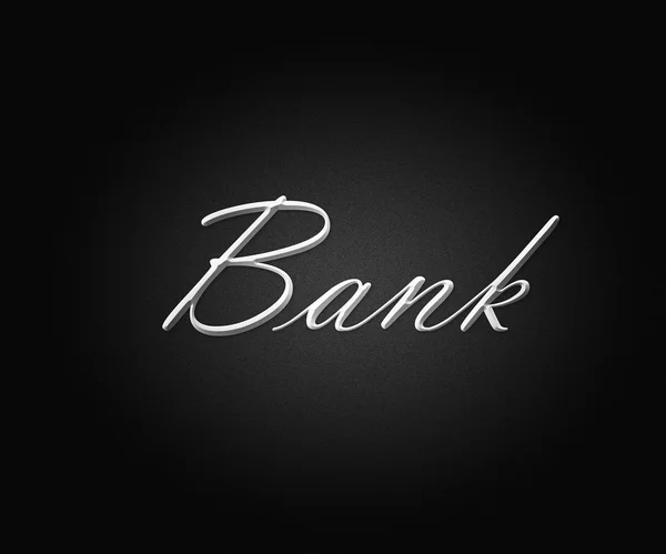 Banque noir toile de fond — Photo