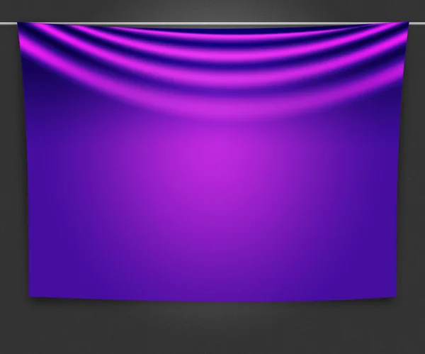 Violet Banner Backdrop — Stock Photo, Image