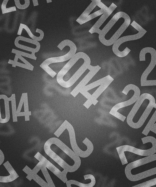 Gray 2014 Year Image — Stock Photo, Image