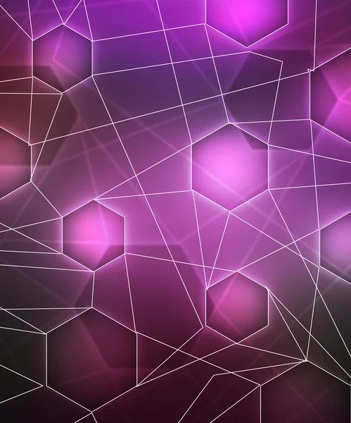 Image réseau violette — Photo