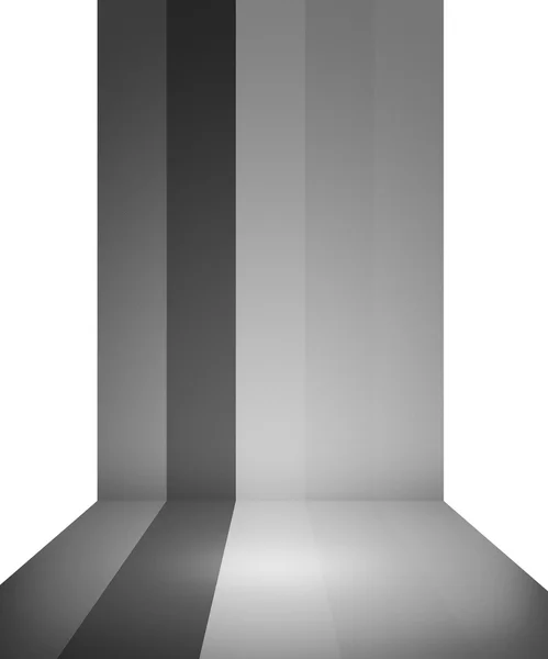 Gray Retro Stripes Stage Backdrop — Stock Photo, Image