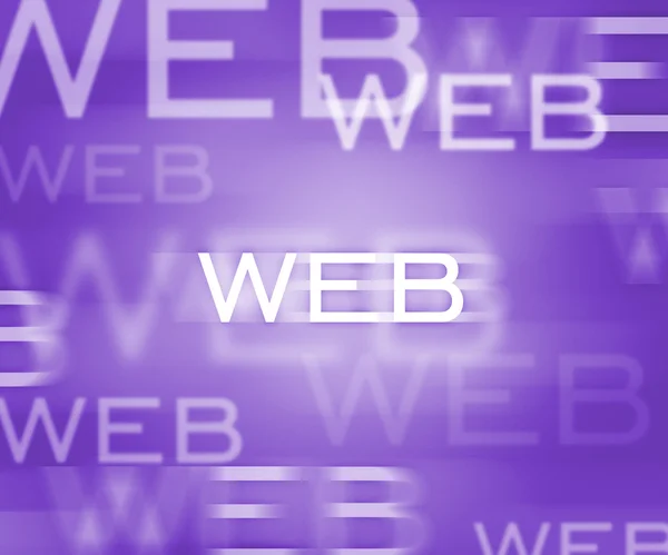 Web. . — Foto de Stock