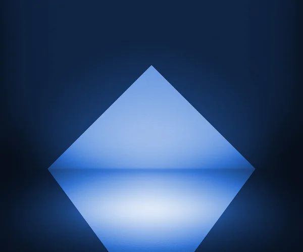 暗蓝色聚光灯的背景 — 图库照片