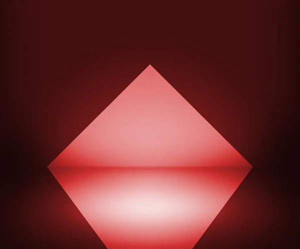 暗い赤のスポット ライトの背景 — ストック写真