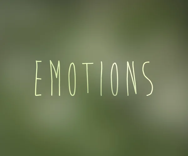 Емоції — стокове фото