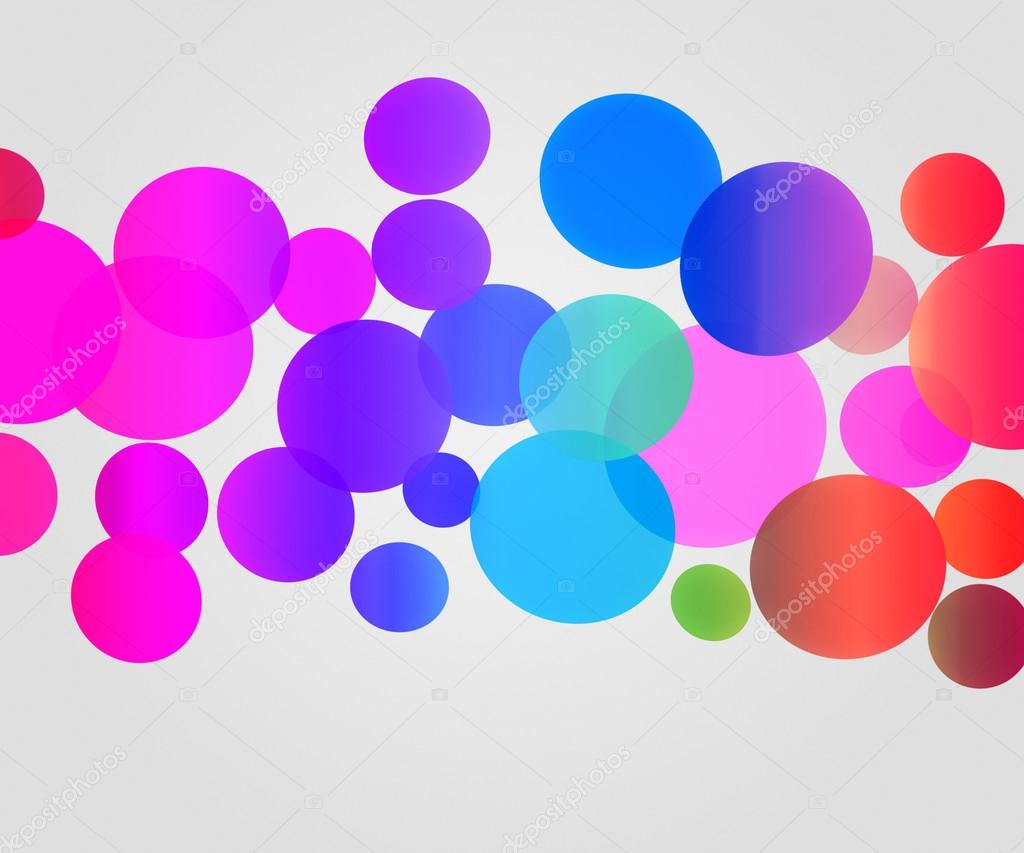 Color Balls Background