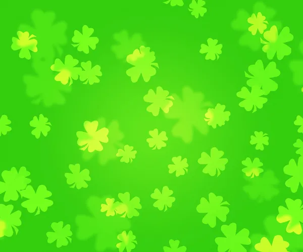 Green Shamrock Backdrop — Stock Photo, Image