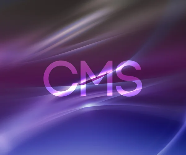 CMS Resumen — Foto de Stock