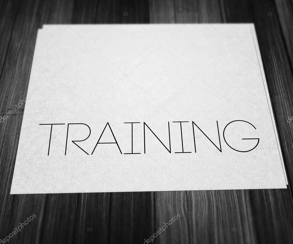 Training on Paper