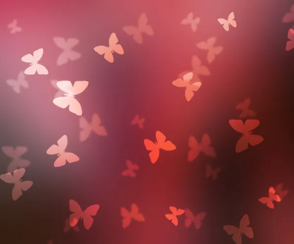 Butterflies Bokeh Image — Stock Photo, Image