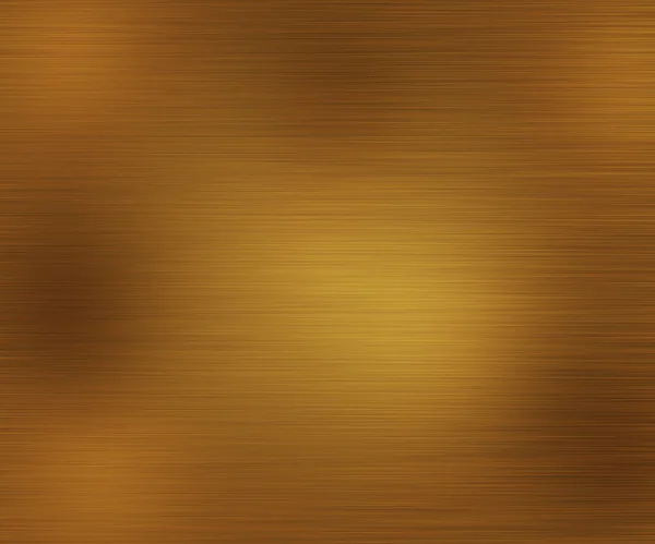 黄金のブラシをかけられた金属 — ストック写真