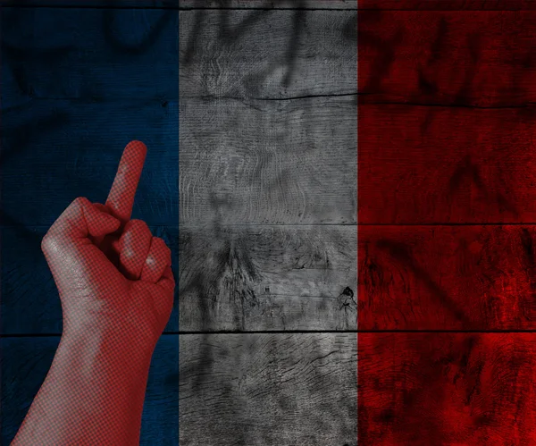 Anti French Revolution — Stock Photo, Image