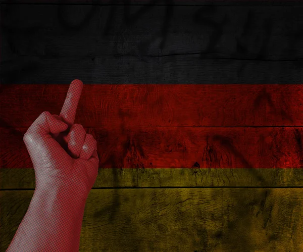 Proti Německu revoluce — Stock fotografie