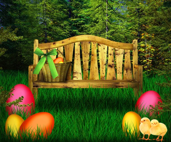 Easter Background — Stock Photo, Image