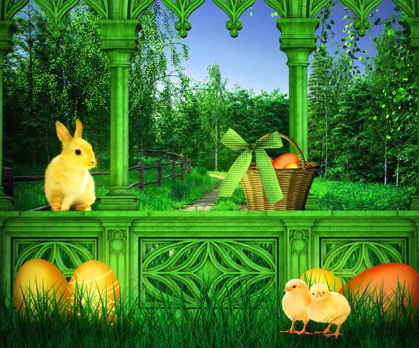Easter Background — Stock Photo, Image