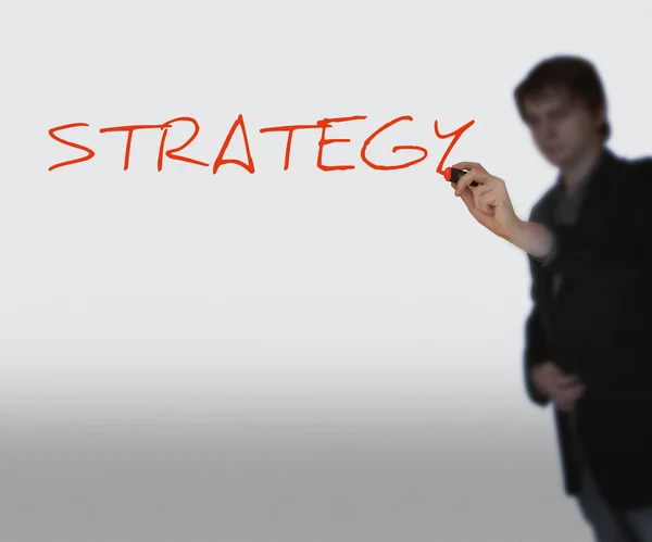 Strategy word — Stock Photo, Image