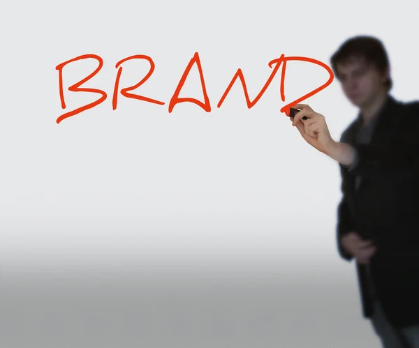 Brand word — Stock Photo, Image