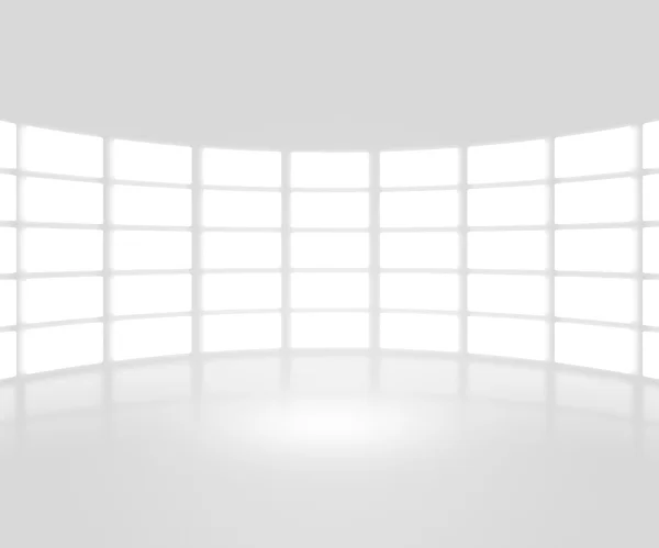 White TV Show Stage — Stock Photo, Image