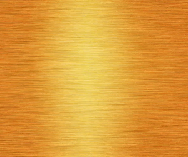 Golden Brushed Metal Background — Stock Photo, Image