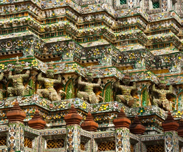 Antike Tempel Asien Textur — Stockfoto