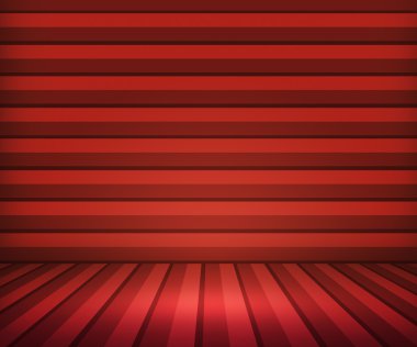 Kırmızı sahne arka plan şeritler