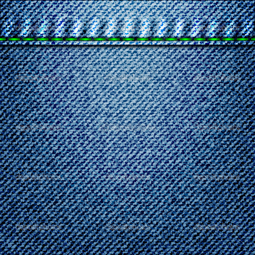 Jean cloth texture with seam and stitch — Stock Vector © bozonhiggsa ...