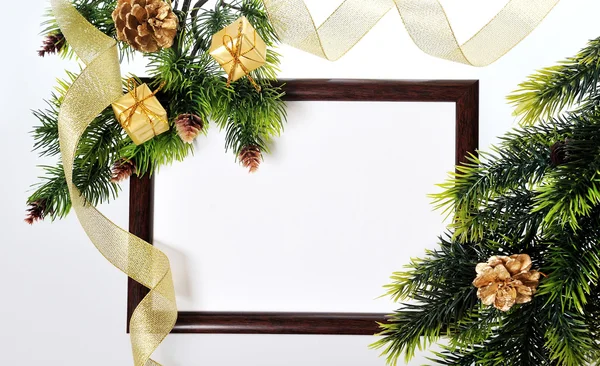 Christmas frame, place for your text — Stock Photo, Image