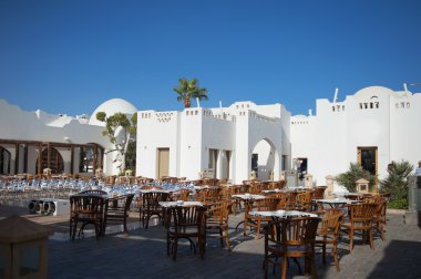 yaz teras kafe Mısır otel