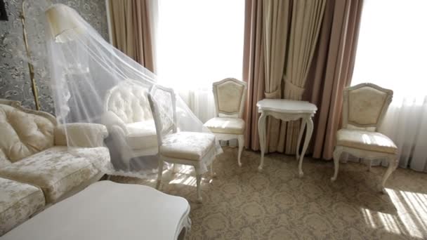 Bel intérieur lumineux à l'hôtel 