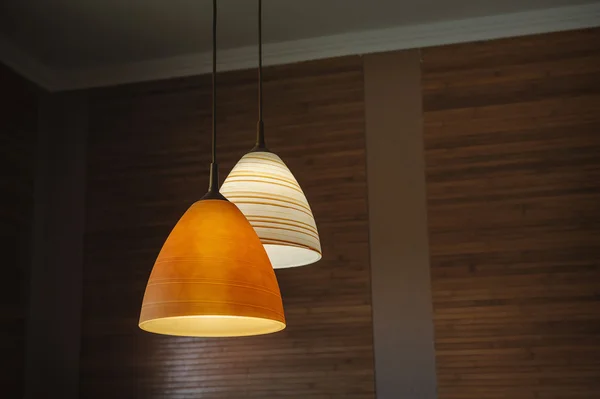 天井ライト ランプの装飾 — ストック写真