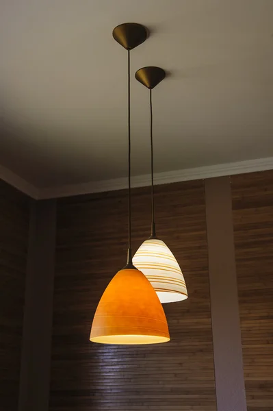 Ceiling light lamp decor — Stock Photo, Image