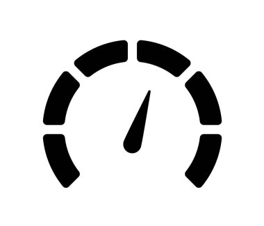 Gösterge paneli göstergeleri için oklu vektör siyah ikon kilometre ölçer. Bir ölçü takometre. Düşük, orta, yüksek ve risk seviyeleri. Bitcoin korkusu ve açgözlülük indeksi kripto para birimi.